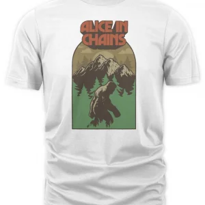 Alice In Chains Merch Sasquatch Mountain Shirt